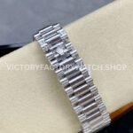 ARF Factory Counterweight Rolex Day-Date 228236-0012 Platinum Roman Numerals Ice Blue Dial (9) ARF Factory Counterweight Rolex Day-Date 228236-0012 40mm Platinum Roman Numerals Ice Blue Dial