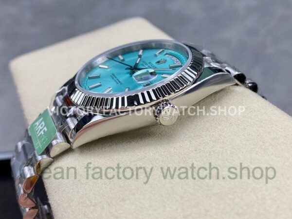 ARF Factory Counterweight Rolex Day-Date 228236-0018 40mm Platinum Ice Blue Dial
