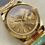 ARF Factory Counterweight Rolex Day-Date 228238-0003 40mm Full Yellow Gold Champagne Dial (5) ARF Factory Counterweight Rolex Day-Date 228238-0003 40mm Full Yellow Gold Champagne Dial
