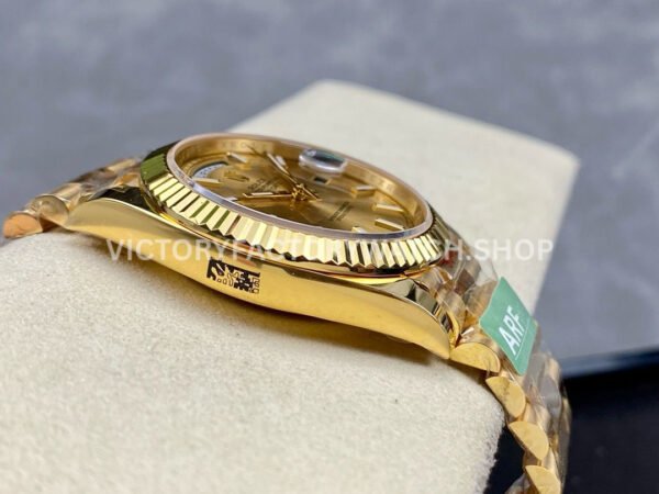 ARF Factory Counterweight Rolex Day-Date 228238-0003 40mm Full Yellow Gold Champagne Dial (9) ARF Factory Counterweight Rolex Day-Date 228238-0003 40mm Full Yellow Gold Champagne Dial