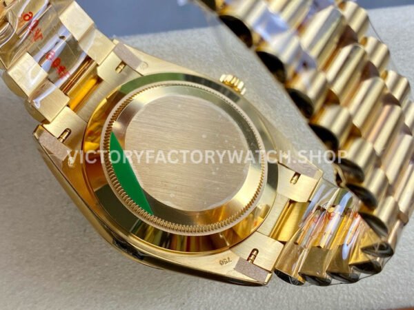 ARF Factory Counterweight Rolex Day-Date 228238-0005 40mm Full Yellow Gold Diamond Baguette C (6) ARF Factory Counterweight Rolex Day-Date 228238-0005 40mm Full Yellow Gold Diamond Baguette Champagne Dial