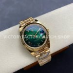 ARF Factory Counterweight Rolex Day-Date 228238-0061 40mm Full Yellow Gold Roman Numerals Green Dia ARF Factory Counterweight Rolex Day-Date 228238-0061 40mm Full Yellow Gold Roman Numerals Green Dial