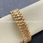 ARF Factory Counterweight Rolex Day-Date 228238-0061 40mm Full Yellow Gold Roman Numerals Green Dia (5) ARF Factory Counterweight Rolex Day-Date 228238-0061 40mm Full Yellow Gold Roman Numerals Green Dial