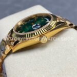 ARF Factory Counterweight Rolex Day-Date 228238-0061 40mm Full Yellow Gold Roman Numerals Green Dia (7) ARF Factory Counterweight Rolex Day-Date 228238-0061 40mm Full Yellow Gold Roman Numerals Green Dial