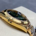 ARF Factory Counterweight Rolex Day-Date 228238-0061 40mm Full Yellow Gold Roman Numerals Green Dia (9) ARF Factory Counterweight Rolex Day-Date 228238-0061 40mm Full Yellow Gold Roman Numerals Green Dial