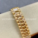 ARF Factory Counterweight Rolex Day-Date 228238 40mm Full Yellow Gold Roman Numerals Gold Dial
