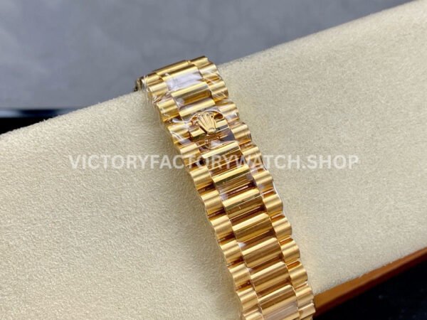 ARF Factory Counterweight Rolex Day-Date 228238 40mm Full Yellow Gold Roman Numerals Gold Dial