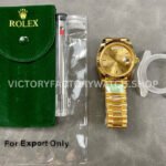 ARF Factory Counterweight Rolex Day-Date 228238 40mm Full Yellow Gold Roman Numerals Gold Dial
