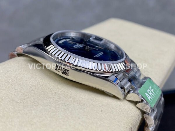 ARF Factory Counterweight Rolex Day-Date 228239-0007 White Gold Roman Numerals Blue Dial (6) ARF Factory Counterweight Rolex Day-Date 228239-0007 40mm White Gold Roman Numerals Blue Dial
