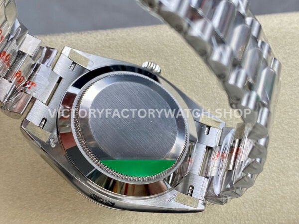 ARF Factory Counterweight Rolex Day-Date 228239-0007 White Gold Roman Numerals Blue Dial (8) ARF Factory Counterweight Rolex Day-Date 228239-0007 40mm White Gold Roman Numerals Blue Dial