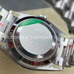 ARF Factory Counterweight Rolex Day-Date 228239-0033 40mm White Gold Roman Numerals Olive Green Dial (7) ARF Factory Counterweight Rolex Day-Date 228239-0033 40mm White Gold Roman Numerals Olive Green Dial