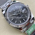 ARF Factory Counterweight Rolex Day-Date 228239-0060 40mm White Gold Grey Dial