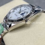 ARF Factory Counterweight Rolex Day-Date 228239 40mm White Gold Roman Numerals White Dial (2) ARF Factory Counterweight Rolex Day-Date 228239 40mm White Gold Roman Numerals White Dial