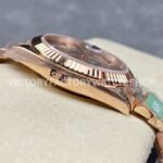 ARF Factory Counterweight Rolex Day-Date 228245-0001 40mm Full Rose Gold Roman Numerals Pink Dial (1) ARF Factory Counterweight Rolex Day-Date 228245-0001 40mm Full Rose Gold Roman Numerals Pink Dial