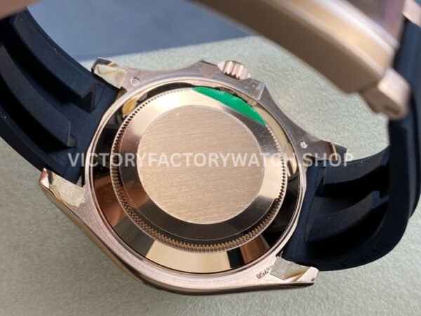 ARF Factory Counterweight Rolex Yacht-Master 126655 40mm Rose Gold Oysterflex Black Dial (3) ARF Factory Counterweight Rolex Yacht-Master 126655 40mm Rose Gold Oysterflex Black Dial