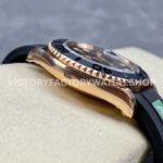 ARF Factory Counterweight Rolex Yacht-Master 126655 40mm Rose Gold Oysterflex Black Dial (7) ARF Factory Counterweight Rolex Yacht-Master 126655 40mm Rose Gold Oysterflex Black Dial