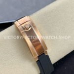 ARF Factory Counterweight Rolex Yacht-Master 126655 40mm Rose Gold Oysterflex Black Dial (8) ARF Factory Counterweight Rolex Yacht-Master 126655 40mm Rose Gold Oysterflex Black Dial