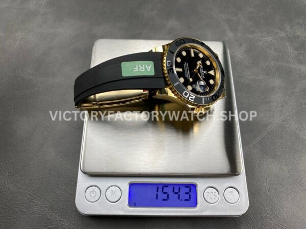 ARF Factory Counterweight Rolex Yacht-Master 226658 42mm Yellow Gold Oysterflex Black Dial (2) ARF Factory Counterweight Rolex Yacht-Master 226658 42mm Yellow Gold Oysterflex Black Dial
