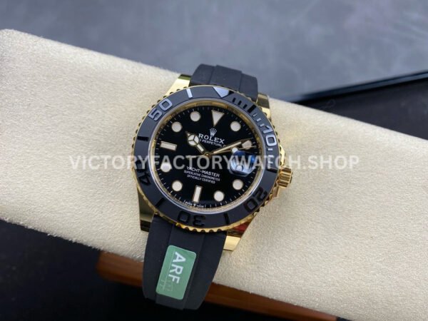 ARF Factory Counterweight Rolex Yacht-Master 226658 42mm Yellow Gold Oysterflex Black Dial (5) ARF Factory Counterweight Rolex Yacht-Master 226658 42mm Yellow Gold Oysterflex Black Dial