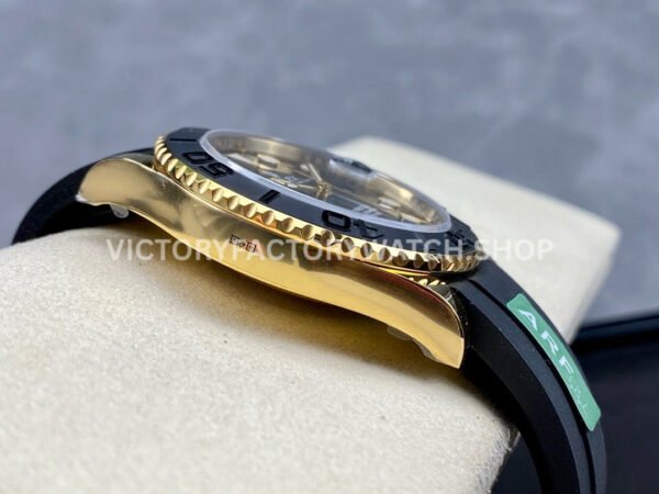 ARF Factory Counterweight Rolex Yacht-Master 226658 42mm Yellow Gold Oysterflex Black Dial (7) ARF Factory Counterweight Rolex Yacht-Master 226658 42mm Yellow Gold Oysterflex Black Dial