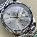ARF Factory Rolex Datejust 126334-0004 41mm Steel Silver Dial Jubilee (2) ARF Factory Rolex Datejust 126334-0004 41mm Steel Silver Dial Jubilee