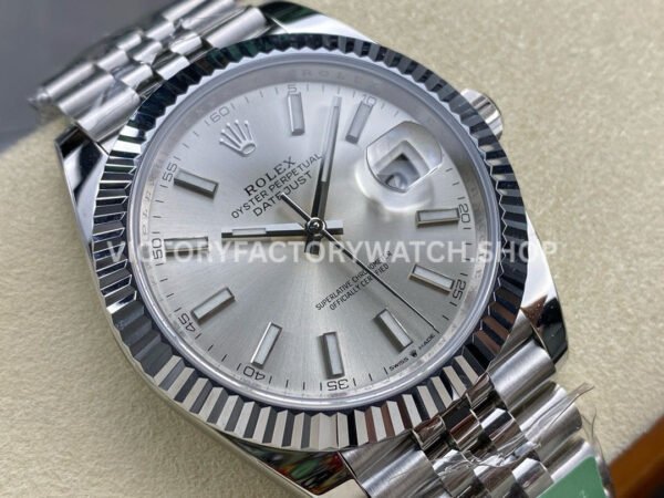 ARF Factory Rolex Datejust 126334-0004 41mm Steel Silver Dial Jubilee (2) ARF Factory Rolex Datejust 126334-0004 41mm Steel Silver Dial Jubilee