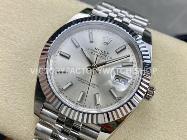 ARF Factory Rolex Datejust 126334-0004 41mm Steel Silver Dial Jubilee (7) ARF Factory Rolex Datejust 126334-0004 41mm Steel Silver Dial Jubilee