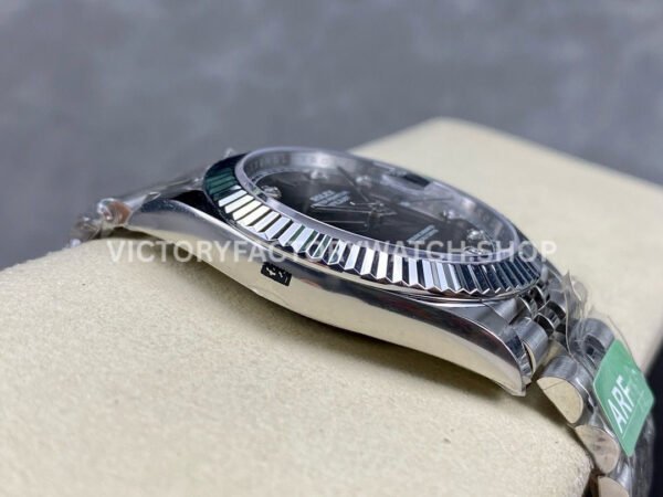 ARF Factory Rolex Datejust 126334-0006 41mm Steel Grey Diamond Grey Dial Jubilee (4) ARF Factory Rolex Datejust 126334-0006 41mm Steel Grey Diamond Grey Dial Jubilee