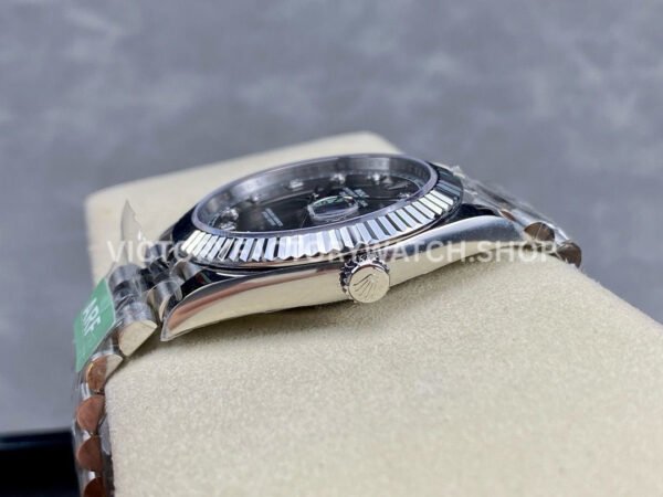 ARF Factory Rolex Datejust 126334-0006 41mm Steel Grey Diamond Grey Dial Jubilee (5) ARF Factory Rolex Datejust 126334-0006 41mm Steel Grey Diamond Grey Dial Jubilee