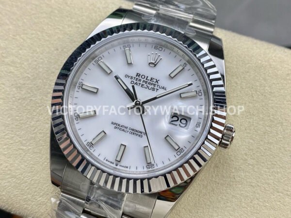 ARF Factory Rolex Datejust 126334-0009 41mm Steel White Dial