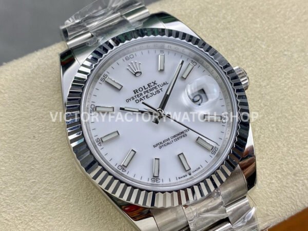 ARF Factory Rolex Datejust 126334-0009 41mm Steel White Dial