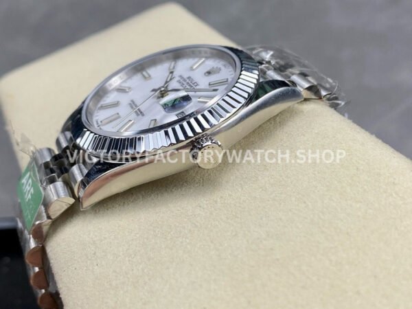 ARF Factory Rolex Datejust 126334-0010 41mm Steel White Dial Jubilee (2) ARF Factory Rolex Datejust 126334-0010 41mm Steel White Dial Jubilee