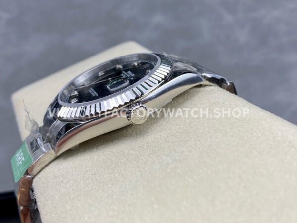 ARF Factory Rolex Datejust 126334-0011 41mm Steel Diamond Black Dial