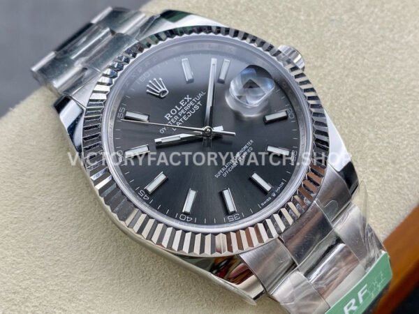 ARF Factory Rolex Datejust 126334-0013 41mm Steel Grey Dial