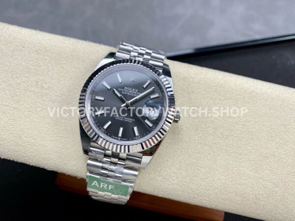 ARF Factory Rolex Datejust 126334-0014 41mm Steel Grey Dial Jubilee