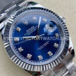 ARF Factory Rolex Datejust 126334-0015 41mm Steel Diamond Blue Dial