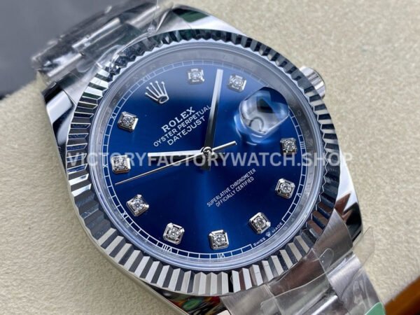 ARF Factory Rolex Datejust 126334-0015 41mm Steel Diamond Blue Dial