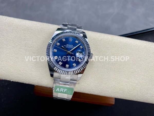 ARF Factory Rolex Datejust 126334-0015 41mm Steel Diamond Blue Dial