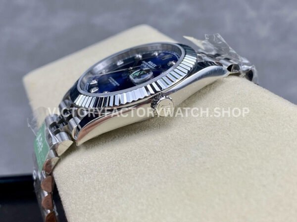 ARF Factory Rolex Datejust 126334-0016 41mm Steel Diamond Blue Dial Jubilee