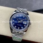 ARF Factory Rolex Datejust 126334-0016 41mm Steel Diamond Blue Dial Jubilee
