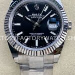 datejust 41 black dial arf