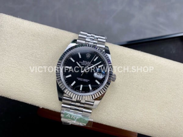 ARF Factory Rolex Datejust 126334-0018 41mm Steel Black Dial Jubilee