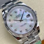 ARF Factory Rolex Datejust 126334-0019 41mm Steel Mother of pearl Diamond Dial