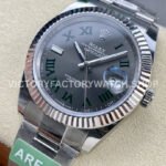 ARF Factory Rolex Datejust 126334-0021 41mm Steel Roman Numerals Grey Dial