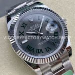 ARF Factory Rolex Datejust 126334-0021 41mm Steel Roman Numerals Grey Dial