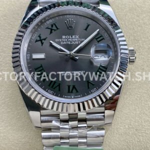 ARF Factory Rolex Datejust 41 replica close up