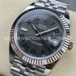 ARF Factory Rolex Datejust 126334-0025 41mm Steel  Roman Numerals Blue Dial