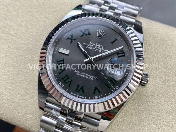 ARF Factory Rolex Datejust 126334-0025 41mm Steel  Roman Numerals Blue Dial