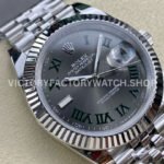 ARF Factory Rolex Datejust 126334-0025 41mm Steel  Roman Numerals Blue Dial