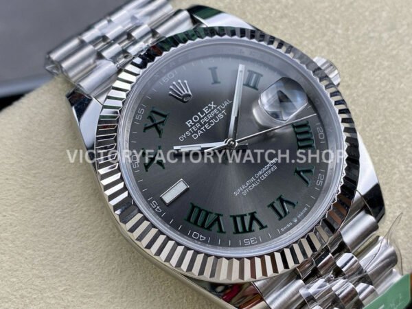 ARF Factory Rolex Datejust 126334-0025 41mm Steel  Roman Numerals Blue Dial